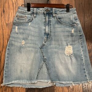 Calvin Klein Jeans Blue Casual Pencil Skirt in size 28 waist . Great condition!